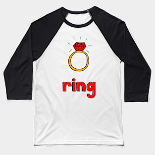 This is a RING Baseball T-Shirt